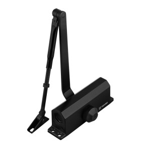 Доводчик дверной DC20-5 (DC-205) BL до 120 кг (черный)