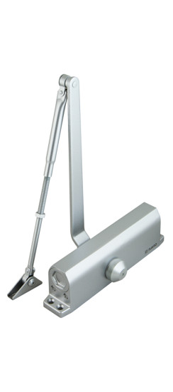 Доводчик дверной DC20-6W (DC-206W) AL до 160 кг (алюминий) | Алюминий