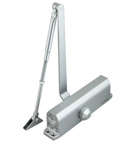 Доводчик дверной DC20-6W (DC-206W) AL до 160 кг (алюминий)