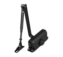 Доводчик дверной DCTR50-100 (TDR-100) 50-100кг BL черный
