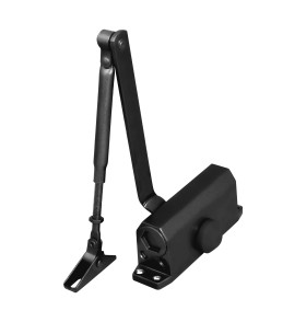 Доводчик дверной DCTR50-100 (TDR-100) 50-100кг BL черный