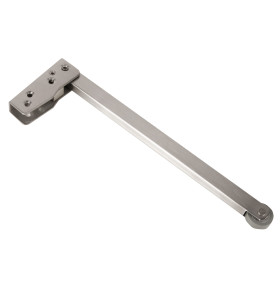 Координатор закрывания двустворчатых дверей горизонтального типа DC-1003 INOX 304 (от 10 до 65 кг)