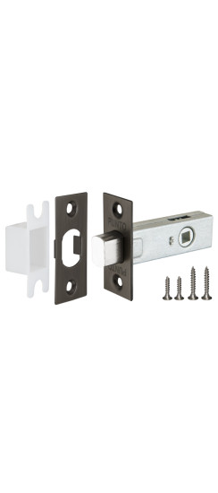 Задвижка врезная METDB-45 (DB-45) GR графит | ZAMAK/Сталь, 10 мм