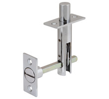 Задвижка торцевая TDB-PRO/860SET CP (TDB 860-24) CP (хром) 60мм 8шт./упак.