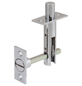 Задвижка торцевая TDB-PRO/860SET CP (TDB 860-24) CP (хром) 60мм 8шт./упак.