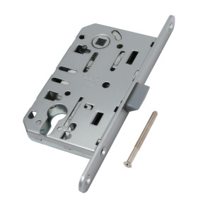 Корпус врезного замка под цилиндр MEDIANA EVOLUTION B01103.50.06 (никель)