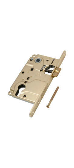 Корпус врезного замка под цилиндр CENTRO B01025.50.03 ригель+защёлка (латунь) | Сталь, характеристики