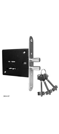 Замок врезной сувальдный ЗВ8-4 2Р, 3 кл. | -, 10 мм