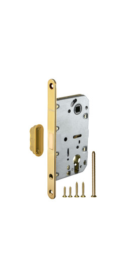 Корпус врезного замка MAGNM85C-50 (M85C-50) GOLD-24 золото 24K | Нет, 25 мм