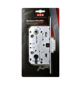 Корпус замка магнит. под цил. MEDIANA POLARIS B06103.50.06.567 с отв. планкой B02402.05 (ник)