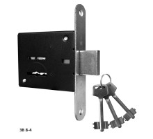 Замок врезной сувальдный ЗВ8-4, 5 кл.