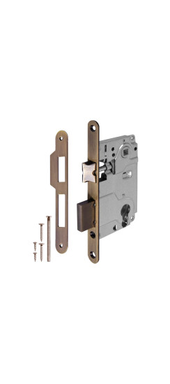 Корпус замка METLS25-50 AB бронза | Сталь, 36 мм