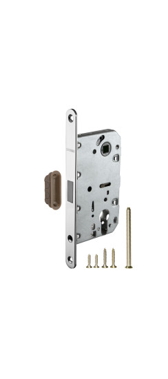 Корпус врезного замка MAGNM85C-50 (M85C-50) CP хром | нет, 25 мм