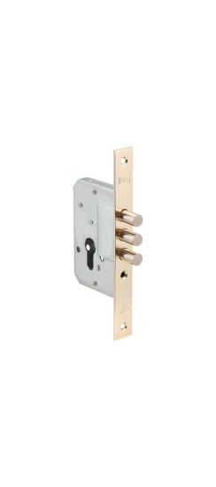 Корпус врезного замка 189/3M (45 mm) w/b (латунь) | -, 12 мм