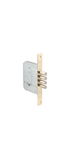 Замок врезной крестообразный 189/4MF (52 mm) (латунь), 5 кл. | -, 12 мм