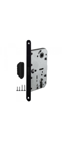 Корпус замка ML85-50 BL (черный) | нет, 25 мм