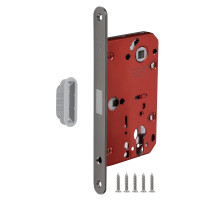 Корпус врезного замка MAGNM85C-50/BL INOX GR-23 графит (блистер)