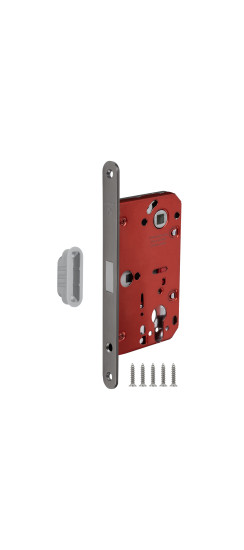 Корпус врезного замка MAGNM85C-50/BL INOX GR-23 графит (блистер)