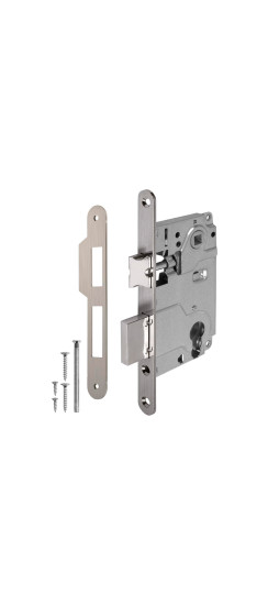 Корпус замка METLS25-50 SN мат.никель | Сталь, 36 мм