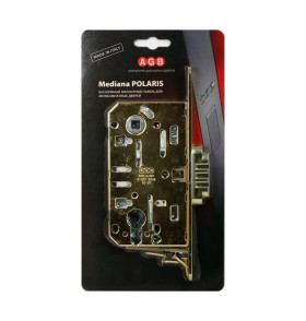 Корпус замка магнит. под цил. MEDIANA POLARIS B06103.50.03.567 с отв. планкой B02402.05 (лат)