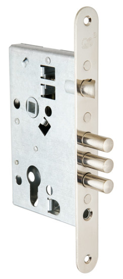 Корпус врезного замка с защёлкой ЗВ 4-3/55 /78919/ | -, 10,7 мм