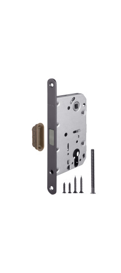 Корпус врезного замка MAGNM85C-50 (M85C-50) GR графит | нет, 25 мм