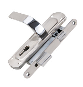 Корпус замка с ручкой LOCKSET25.ORION.5558-1 (KIT P25 5558 ORION) SN/CP мат.никель/хром