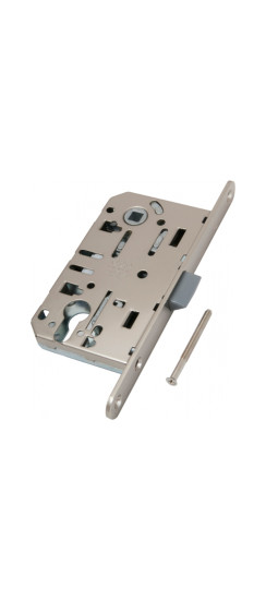 Корпус врезного замка под цилиндр MEDIANA EVOLUTION B01103.50.34 (матовый хром) | ZAMAK/Сталь, Врезной