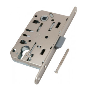 Корпус врезного замка под цилиндр MEDIANA EVOLUTION B01103.50.34 (матовый хром)