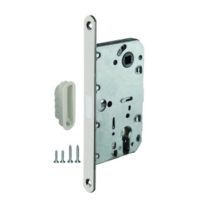 Корпус врезного замка с защелкой MAGNLN85-50 SN мат.никель