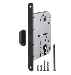 Корпус врезного замка MAGNM85C-50 (M85C-50) BL черный