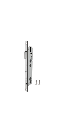 Корпус узкопрофильного замка с защелкой PROF4916-40/92 CP хром | Сталь