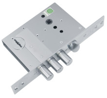 Замок врезной сувальдный с защёлкой ЗВ 50.11, 4 кл. (длинный кл. 59 мм) /123:004/