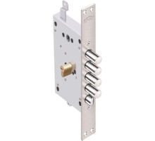 Корпус врезного замка с защёлкой Рубин 1.08.21 с тягами /56152/