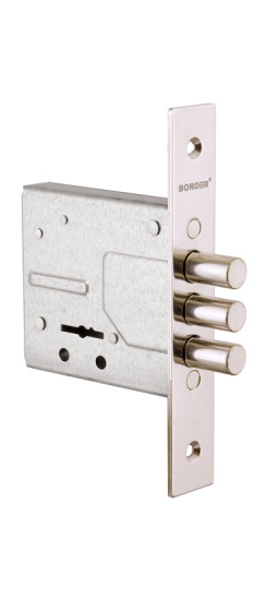 Замок врезной сувальдный ЗВ8-8У с ригелем 12 мм, 3 кл. /76314/ | Сталь, 12 мм