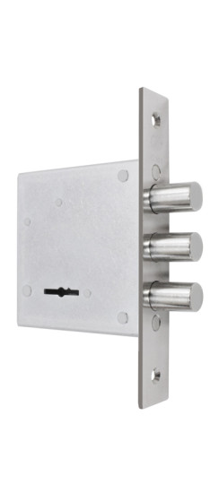 Замок врезной сувальдный ЗВ8-8Д/15, 5 кл. /70911/ | Сталь, 13,7 мм