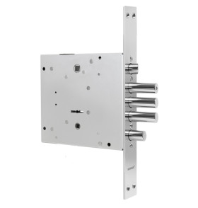Замок врезной сувальдный с задвижкой и защёлкой ЗВ9-8 МКЗ/15, 5 кл. /77937/