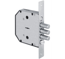 Замок врезной сувальдный с задвижкой и защёлкой GS-SМ 012 (правый), 5 кл.