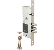 Замок врезной сувальдный с защёлкой 252/RL (тех. комплектация), 4 кл. (кл. 60 мм)