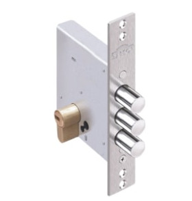 Корпус врезного замка Лазурит 1.01.07 /14370/