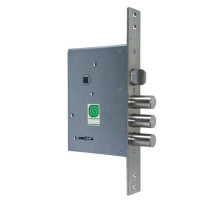 Замок врезной сувальдный с защёлкой ЗВ 30.11, 4 кл. /123:105/