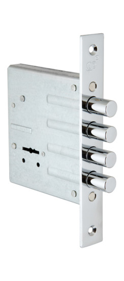 Замок врезной сувальдный ЗВ8-8М/13, 3 кл. /81300/ | Сталь, 13,7 мм