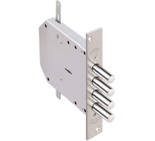 Замок врезной сувальдный Базальт 1.05.03 с тягами, 5 кл. /00398/