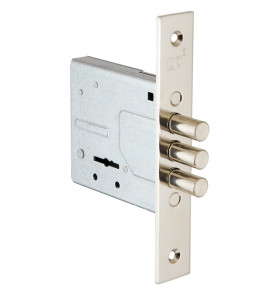 Замок врезной сувальдный ЗВ8-6/13, 3 кл. /80600/