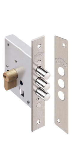 Корпус врезного замка Кремень 1.03.03 /00681/ | Сталь, 12 мм