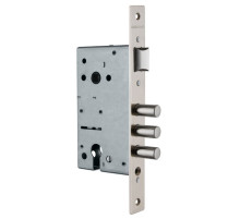 Корпус врезного замка с защёлкой ЗВ 12.11 /123:34/