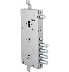 Замок врезной двухсистемный NEW CAMBIO FACILE 57.966.48 (тех. упаковка), ключ 64 мм