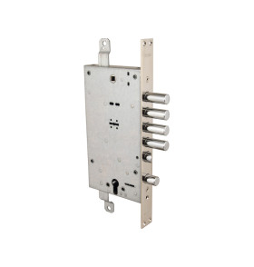 Замок врезной двухсистемный 54.787, (без накладок) ключ 60 мм