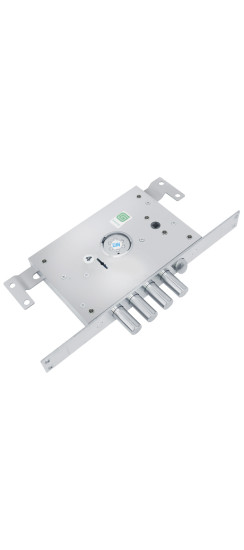 Замок врезной сув. с защёлк ЗВ 21.14 Т (прав) со смен.мех-ом, (без накл), дл. кл. 54мм, 5+1/123:451/ | Сталь, 18 мм