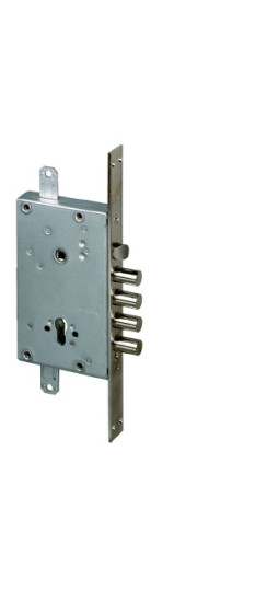 Корпус врезного замка с защёлкой REVOLUTION 56.535.48 (тех. упаковка) | Сталь, 18 мм